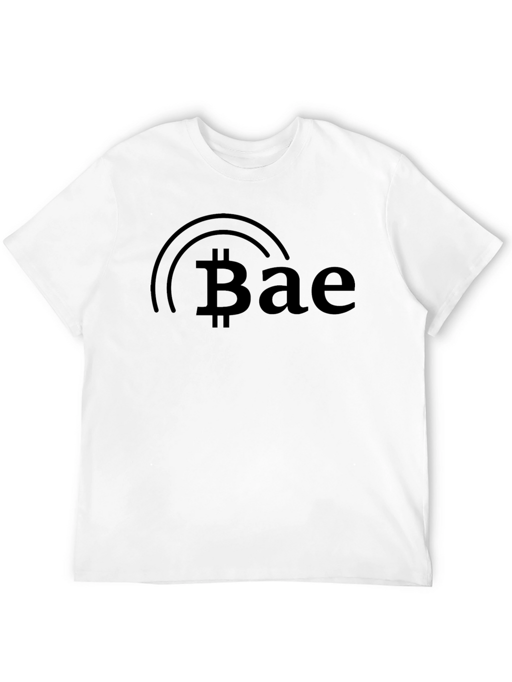 Bitcoin Bae Black Tee - Crypto Lover Gift
