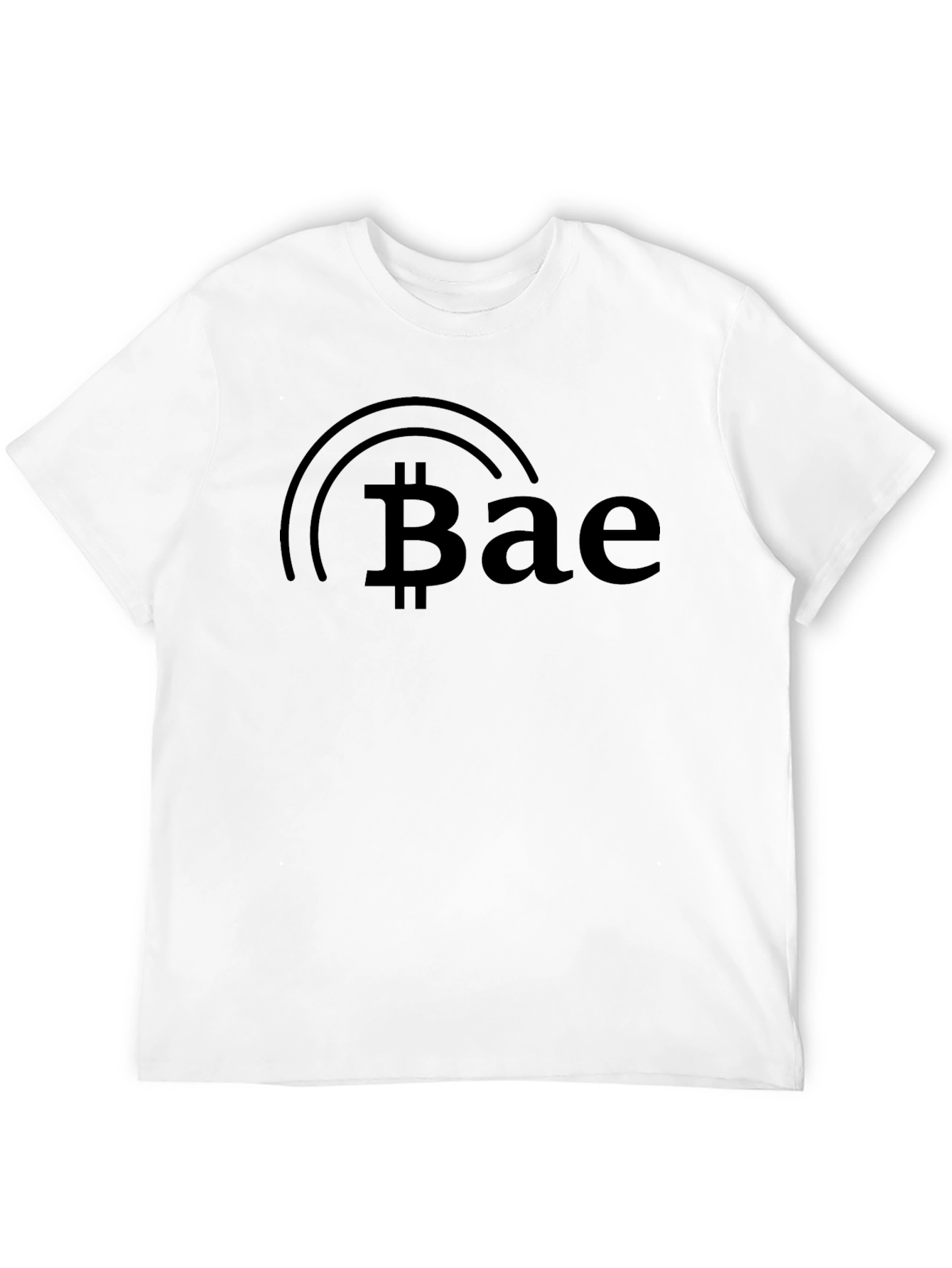 Bitcoin Bae Black Tee - Crypto Lover Gift