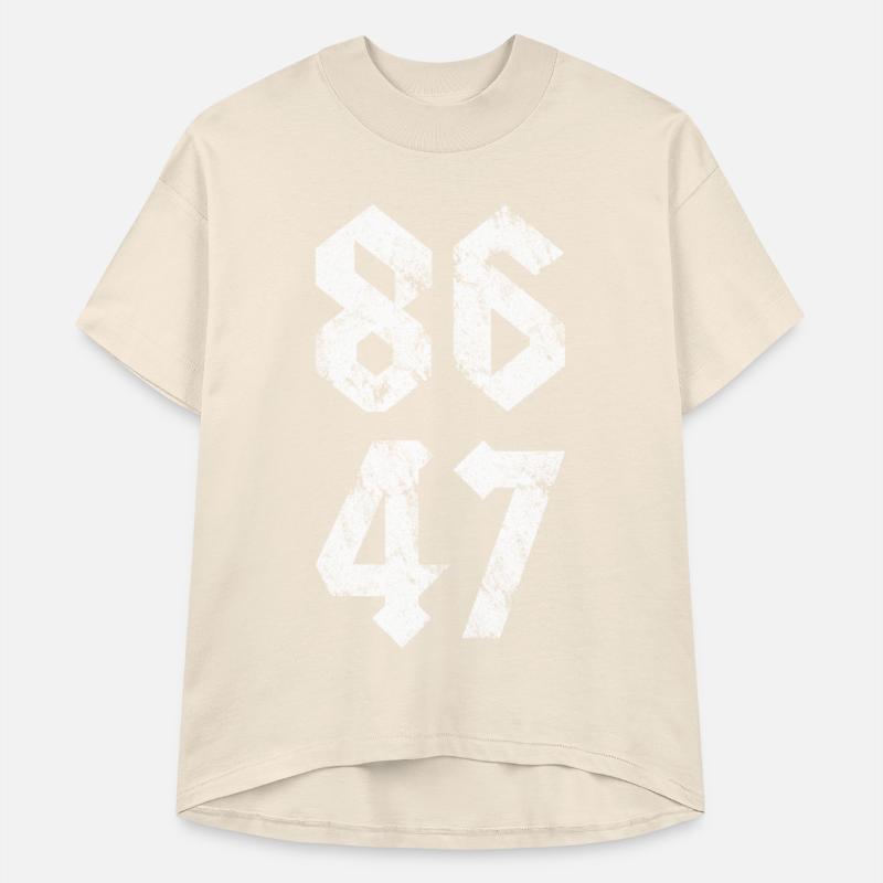 8647 Anti Trump 80s Rock Style Retro Vintage Shirt
