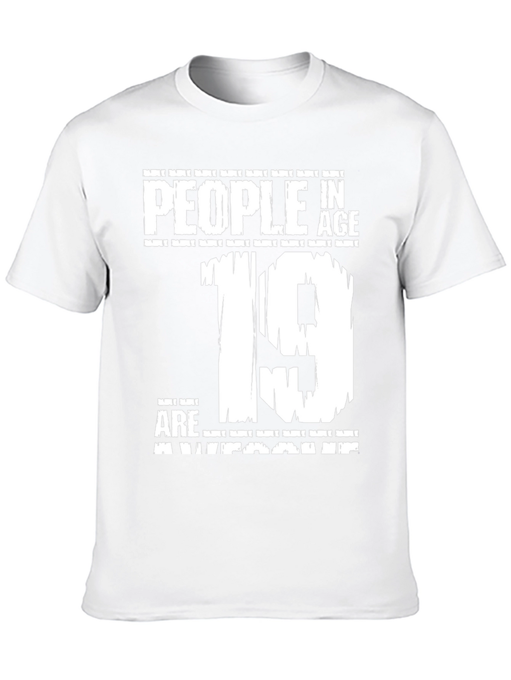 Awesome 19 Year Olds Black T-Shirt