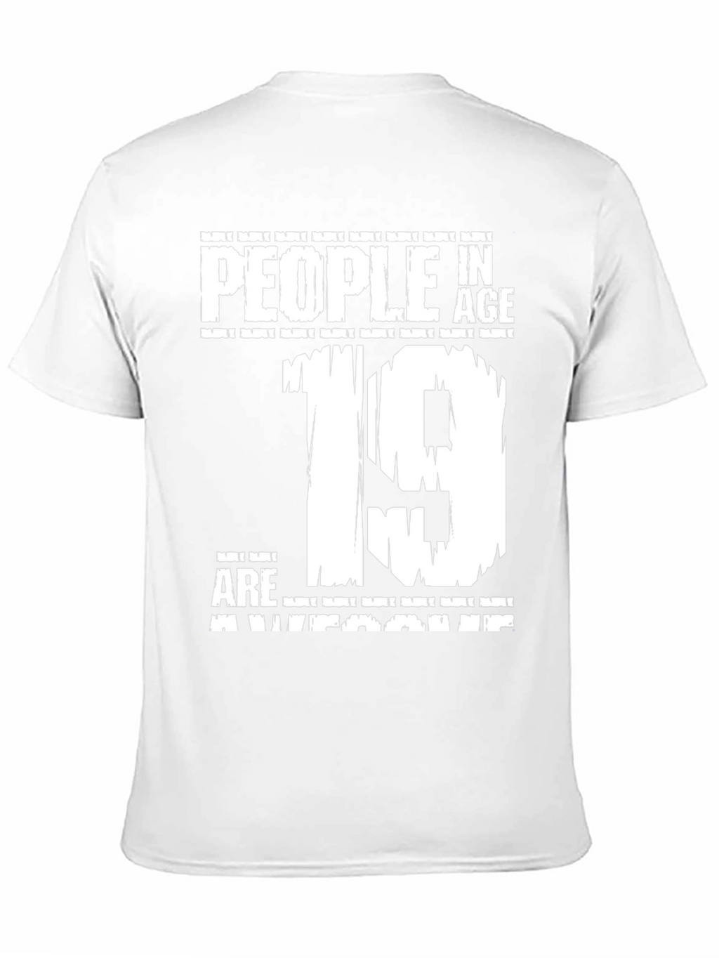 Awesome 19 Year Olds Black T-Shirt