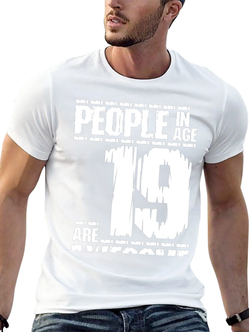 Awesome 19 Year Olds Black T-Shirt