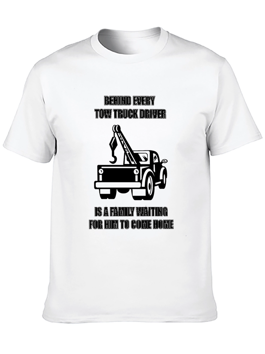Tow Truck Driver Family Tee
