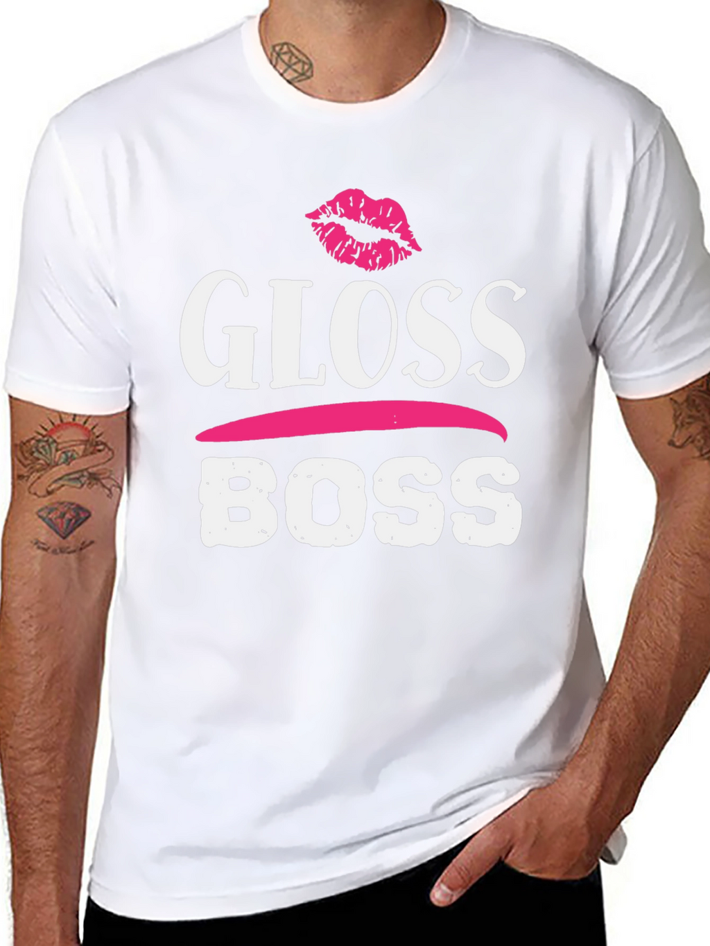 Gloss Boss Graphic Tee - Empowering & Stylish