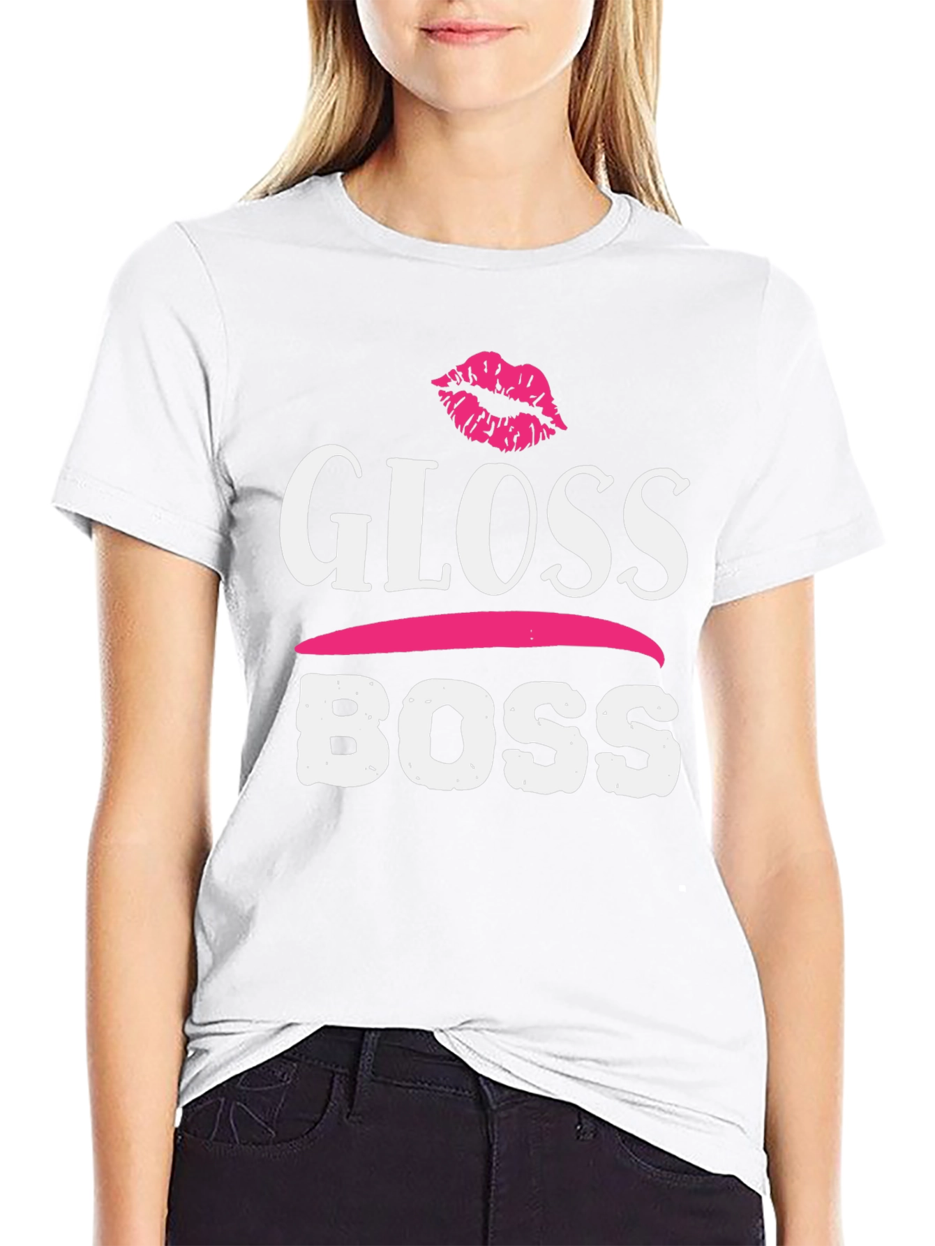 Gloss Boss Graphic Tee - Empowering & Stylish