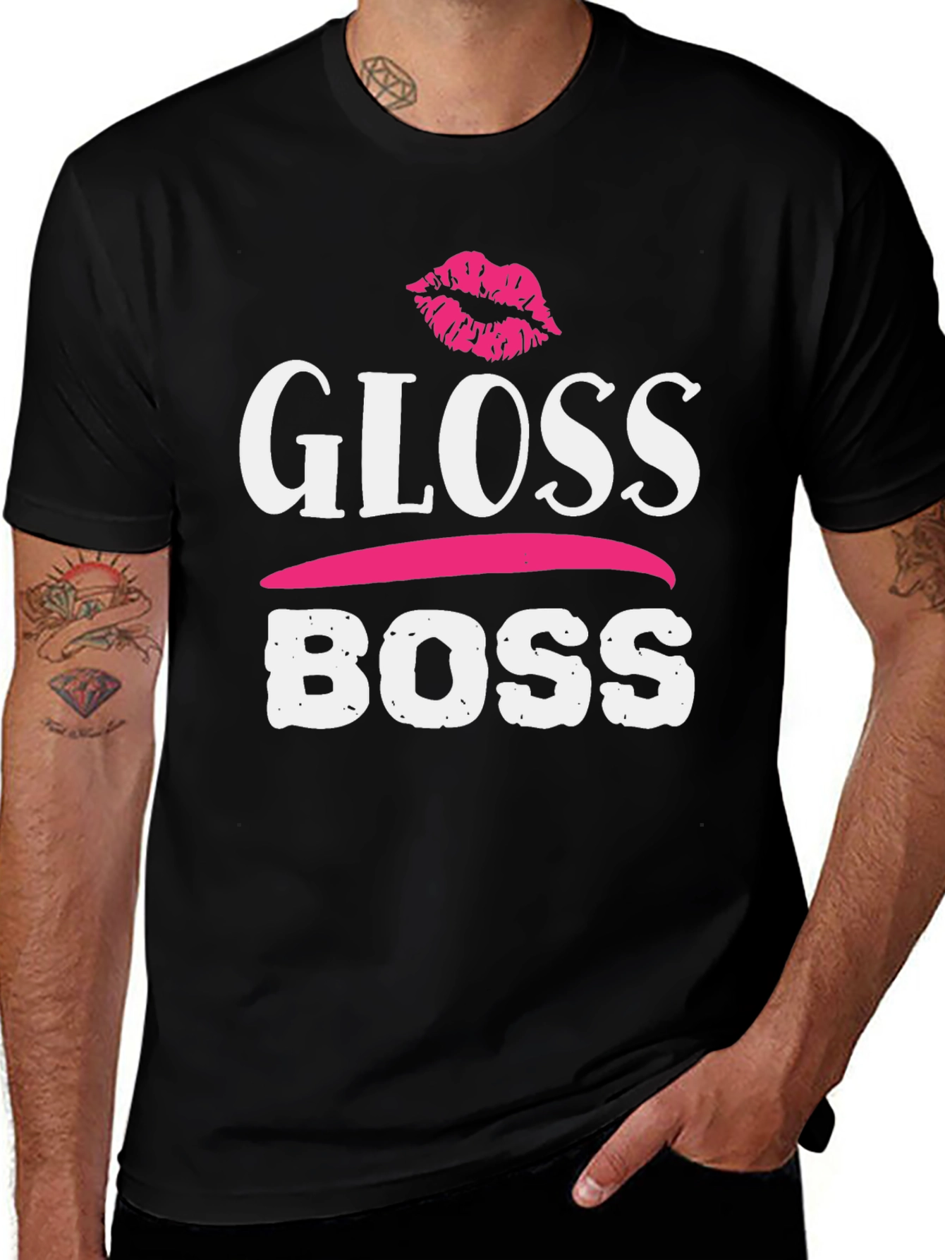 Gloss Boss Graphic Tee - Empowering & Stylish