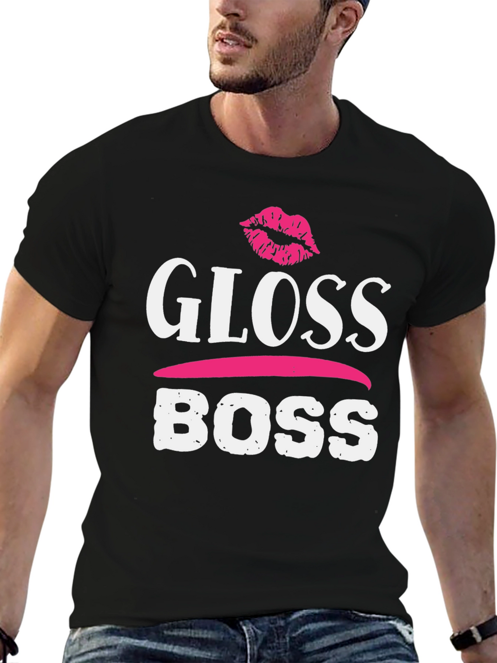 Gloss Boss Graphic Tee - Empowering & Stylish