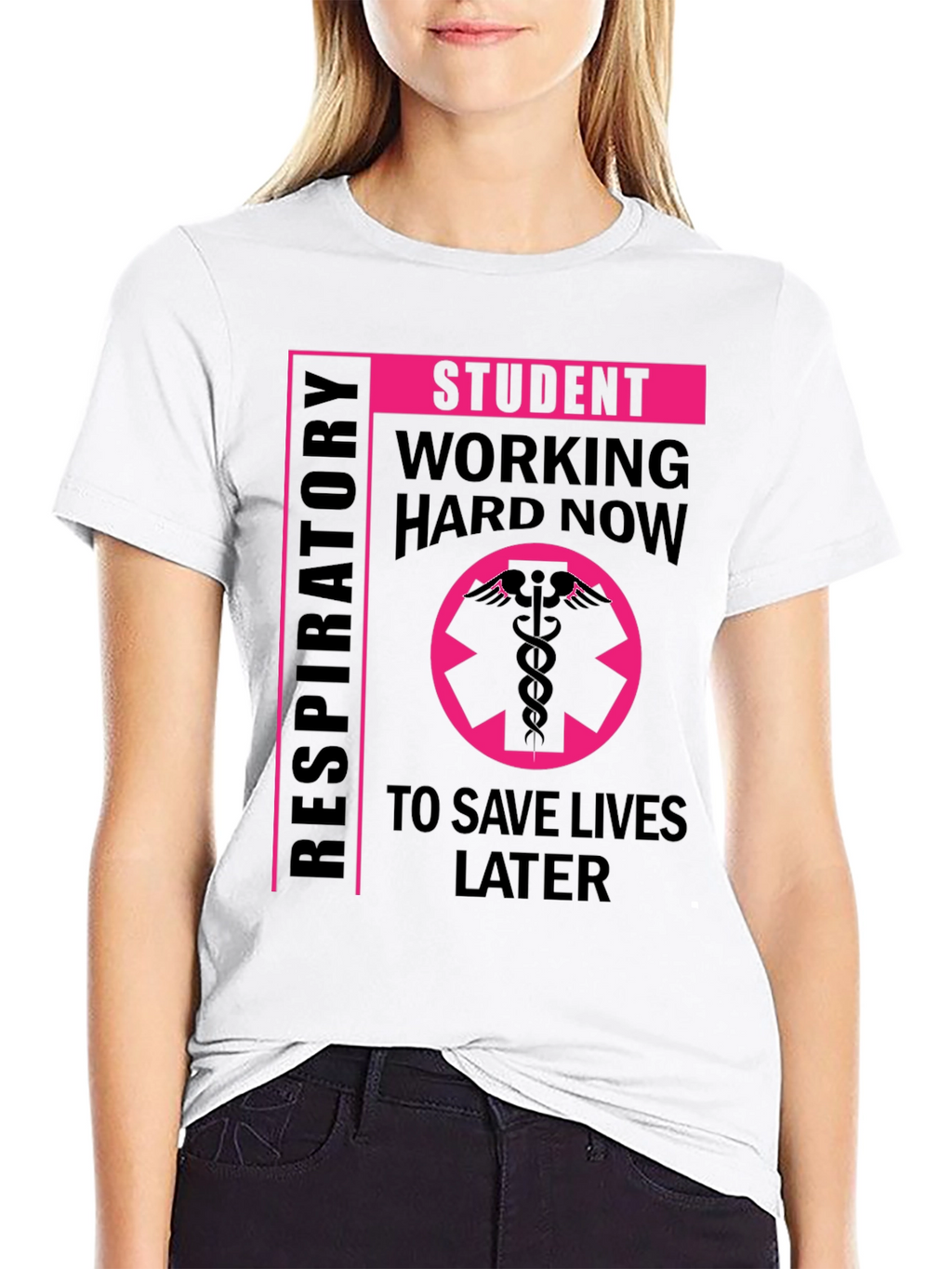Respiratory Student T-Shirt - Save Lives