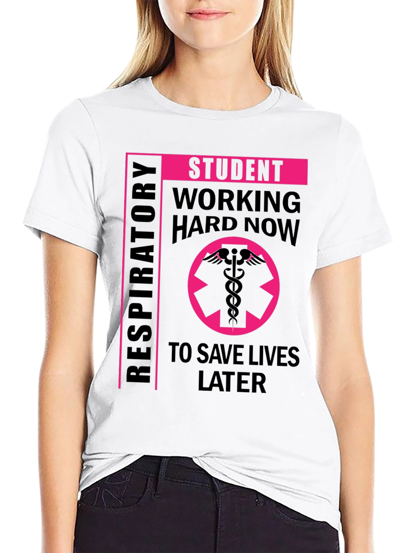Respiratory Student T-Shirt - Save Lives