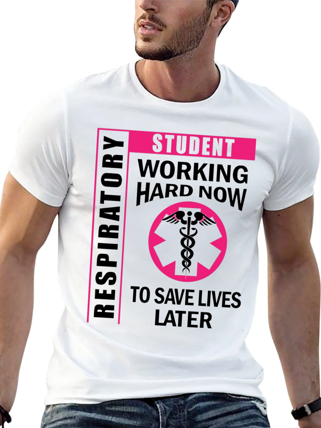 Respiratory Student T-Shirt - Save Lives