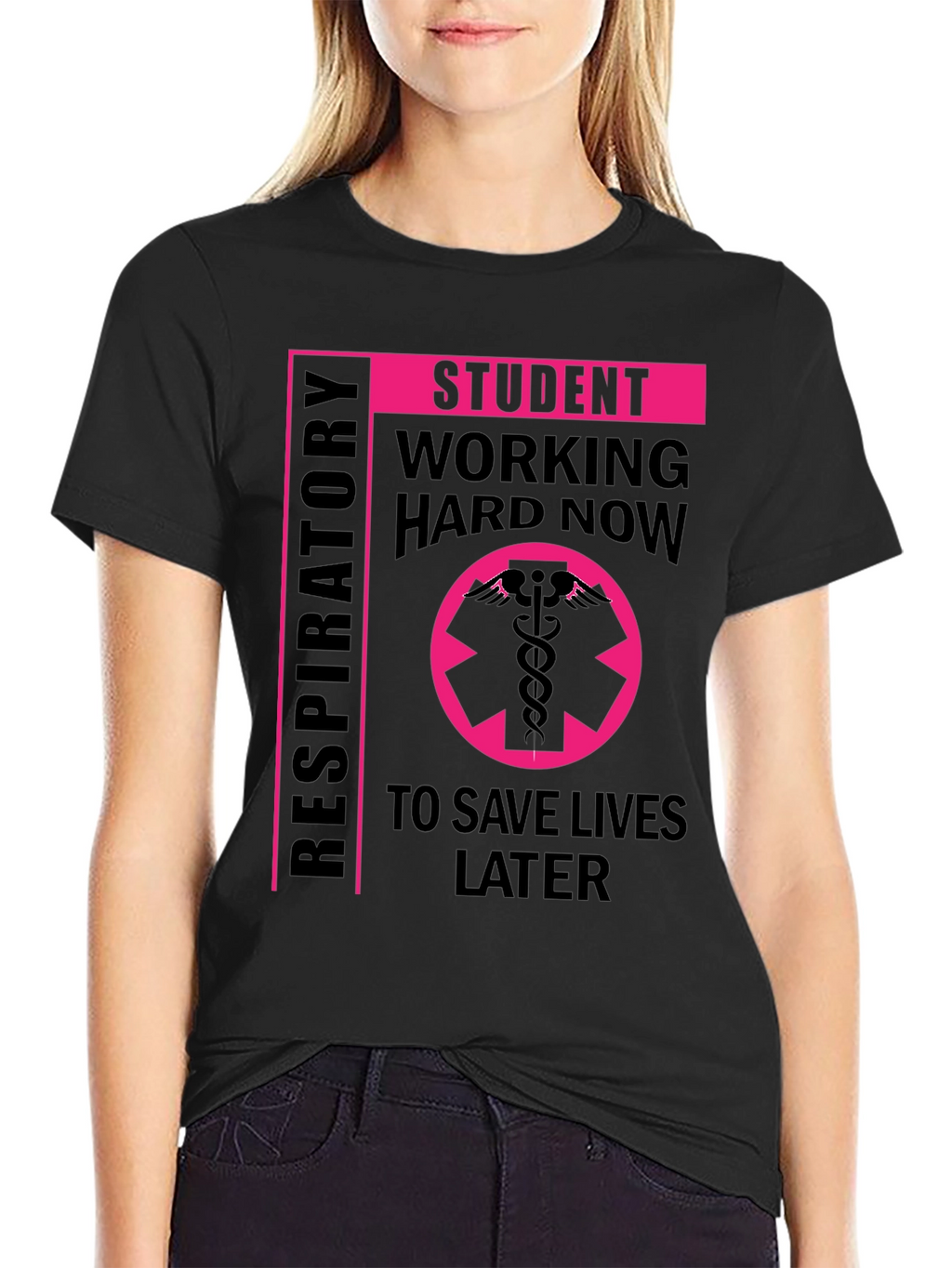 Respiratory Student T-Shirt - Save Lives
