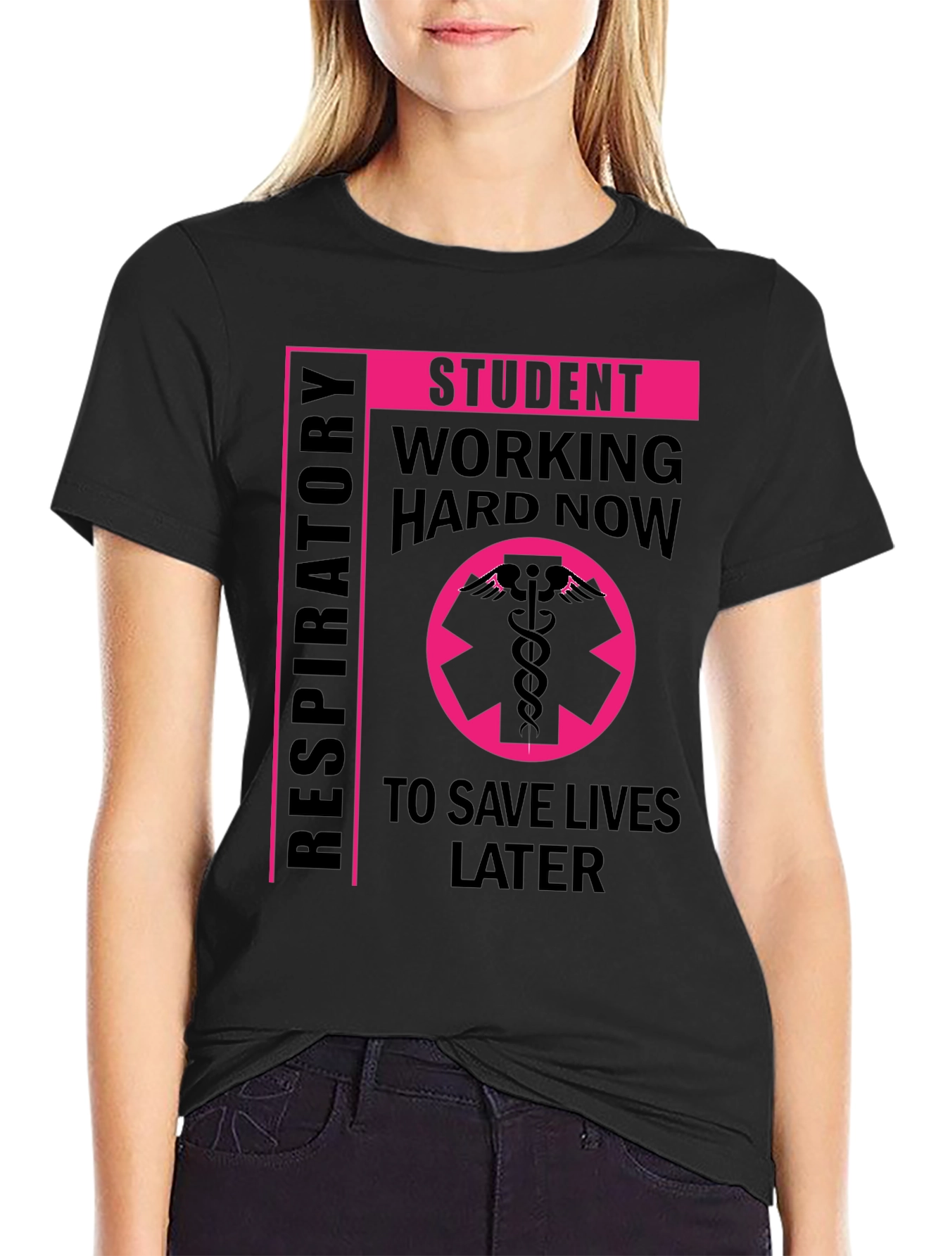 Respiratory Student T-Shirt - Save Lives