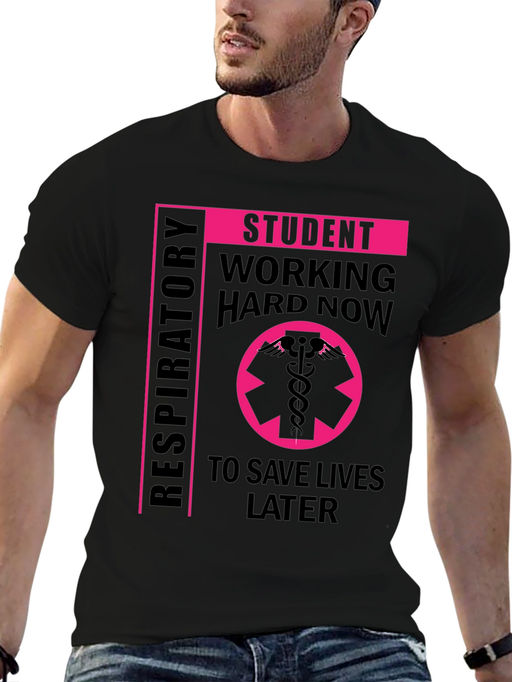 Respiratory Student T-Shirt - Save Lives