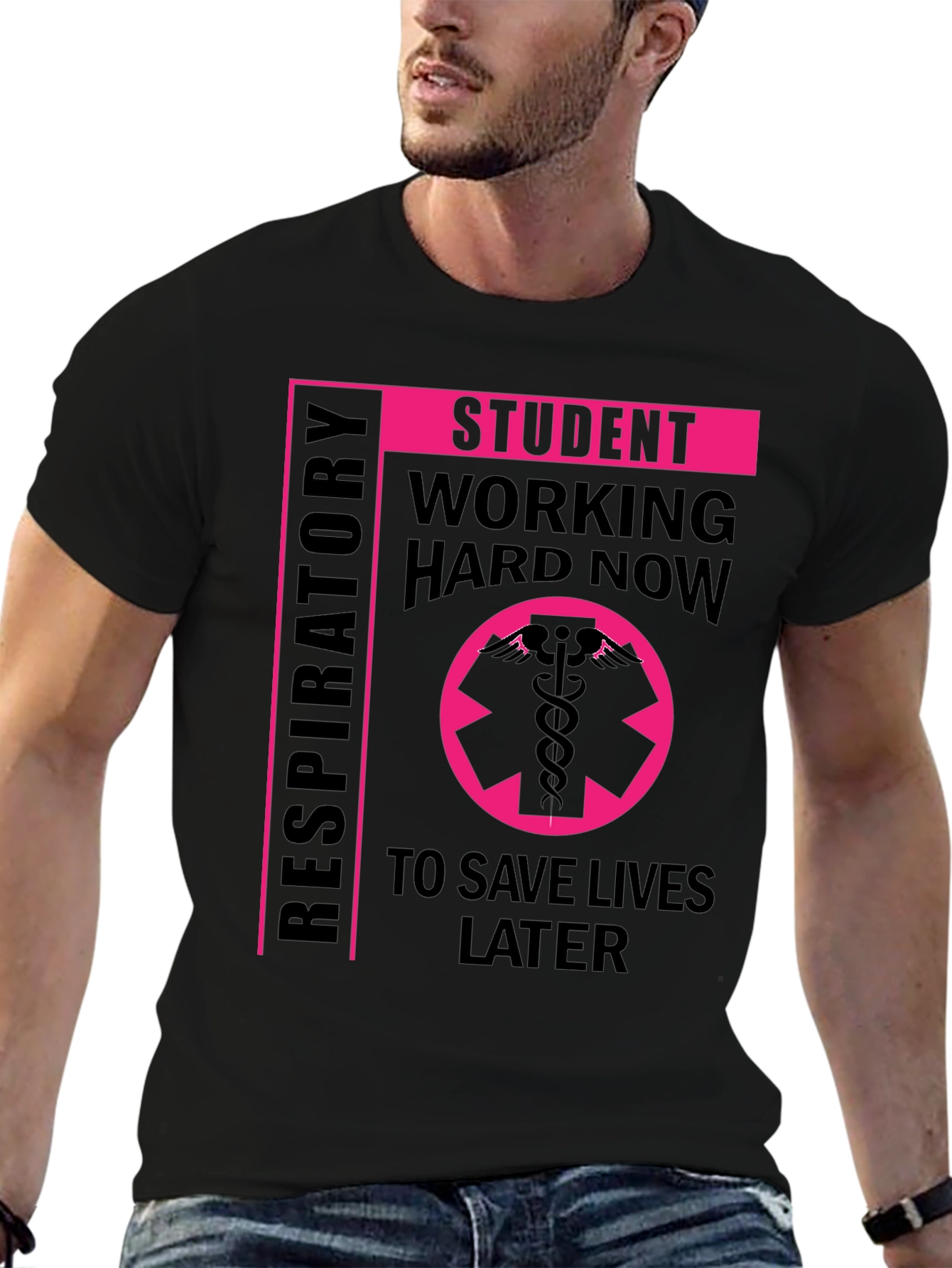 Respiratory Student T-Shirt - Save Lives