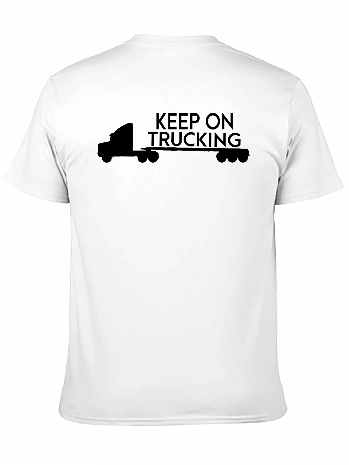 Keep On Trucking Graphic T-Shirt - Black