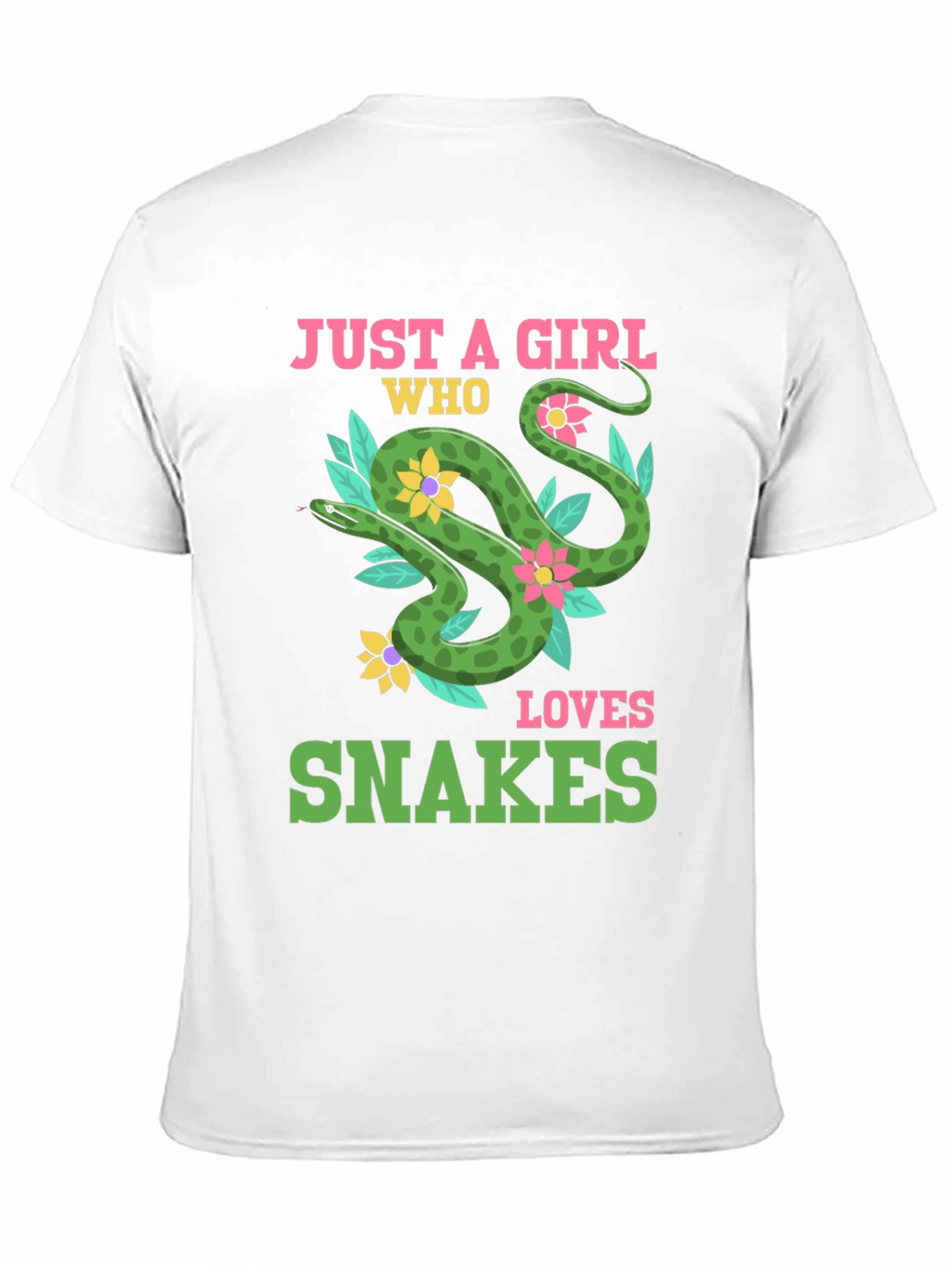 Just A Girl Who Loves Snakes T-Shirt