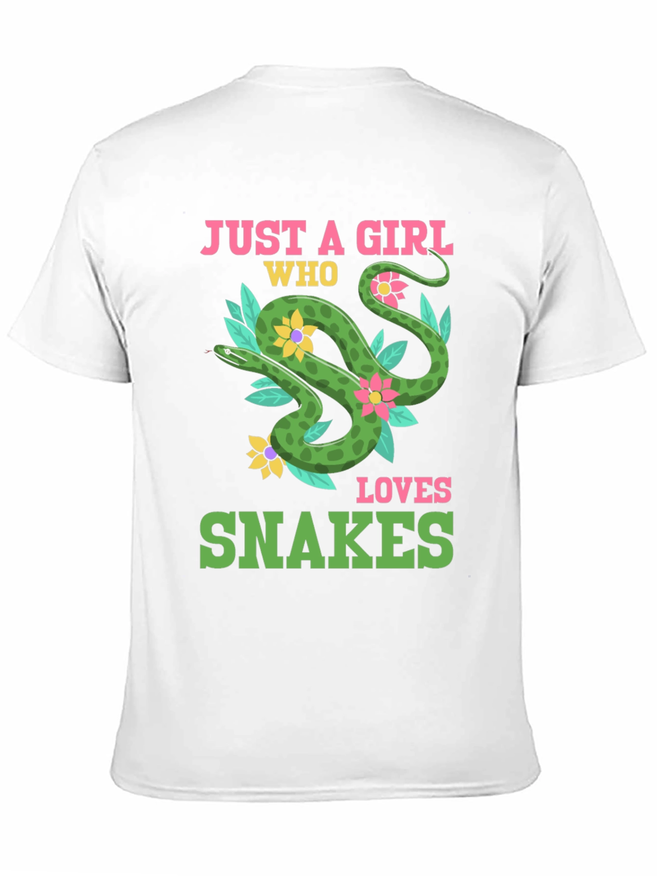 Just A Girl Who Loves Snakes T-Shirt