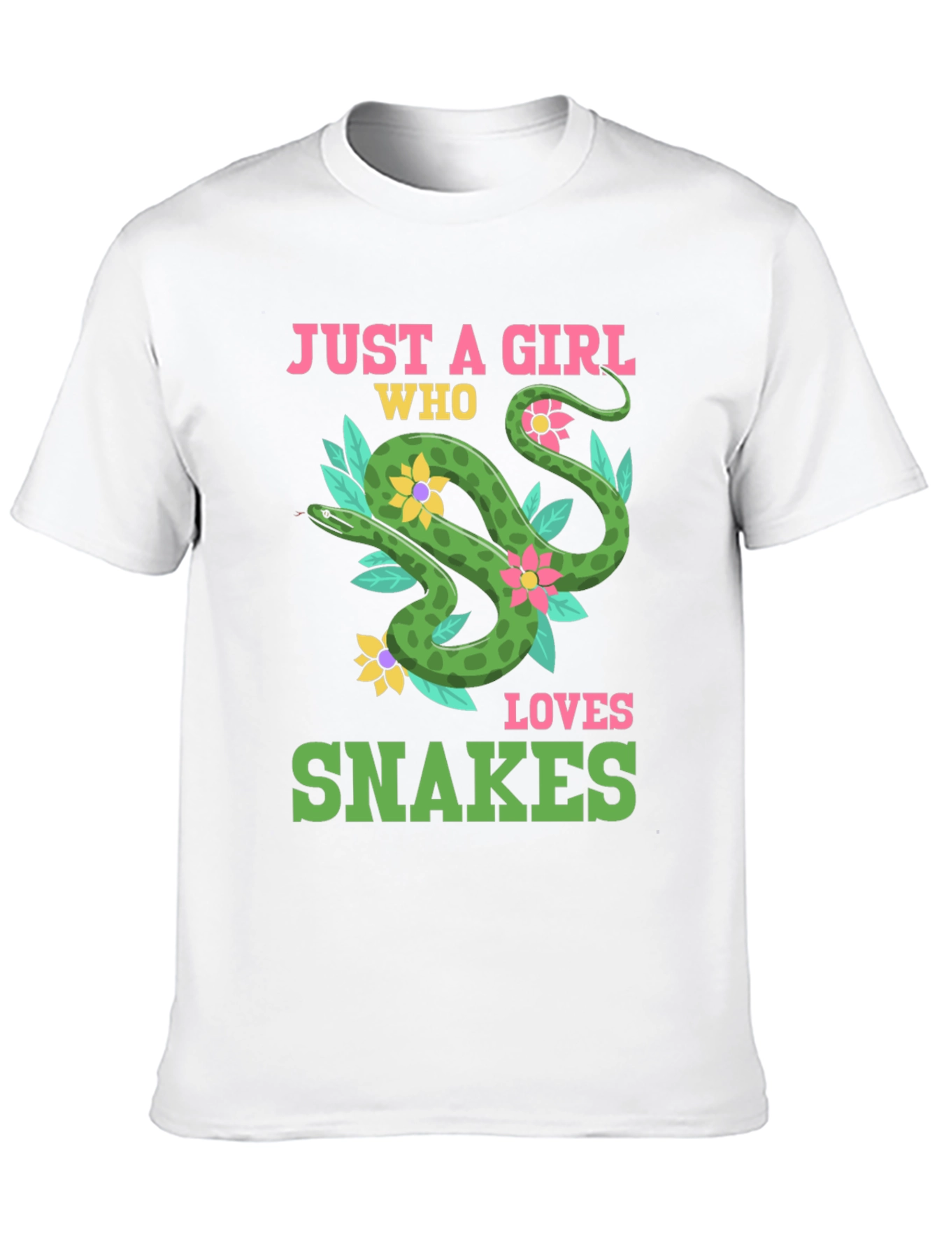 Just A Girl Who Loves Snakes T-Shirt