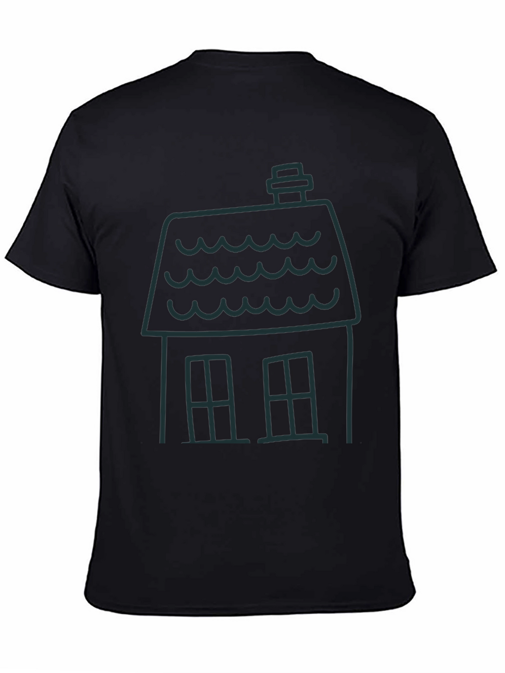 House Graphic Tee - Modern Minimalist Design