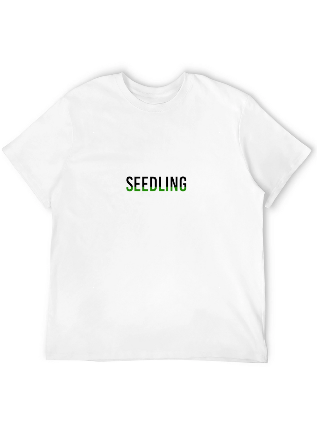 Seedling Black Graphic T-Shirt