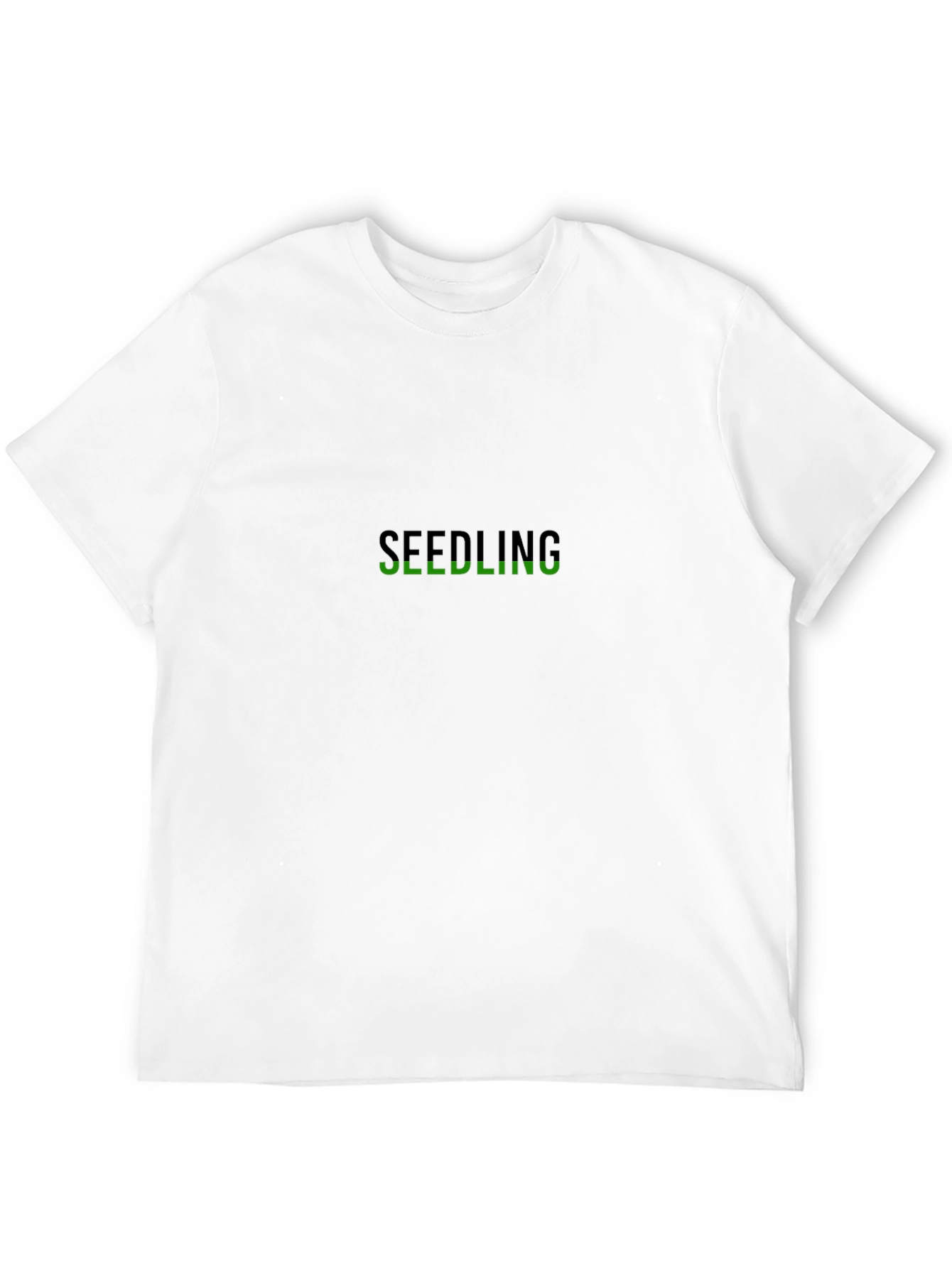 Seedling Black Graphic T-Shirt