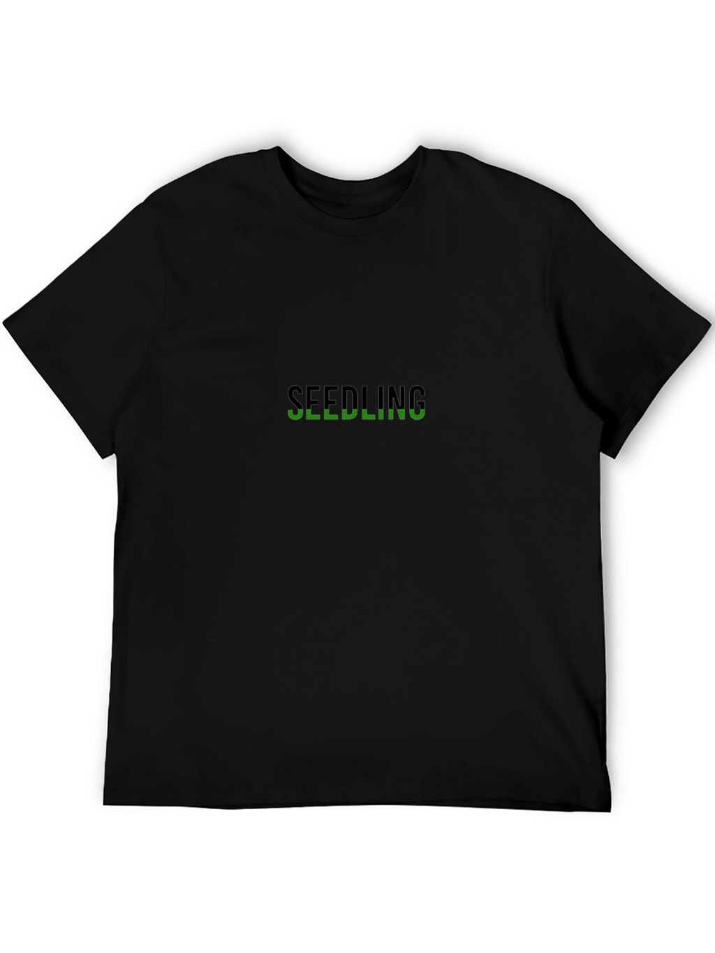 Seedling Black Graphic T-Shirt