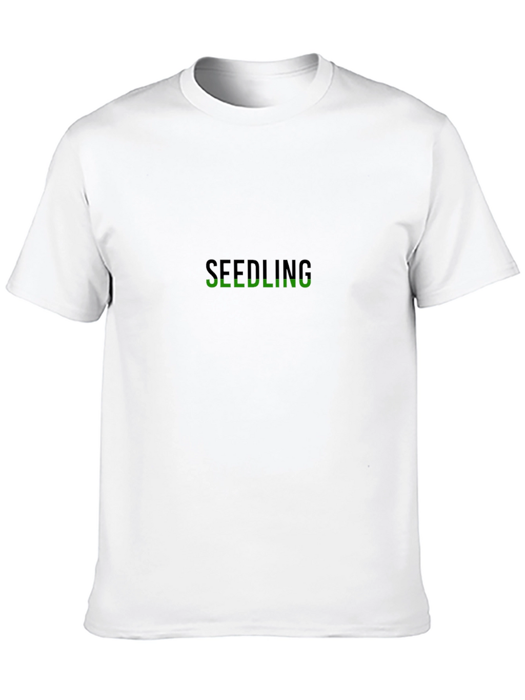 Seedling Black Graphic T-Shirt