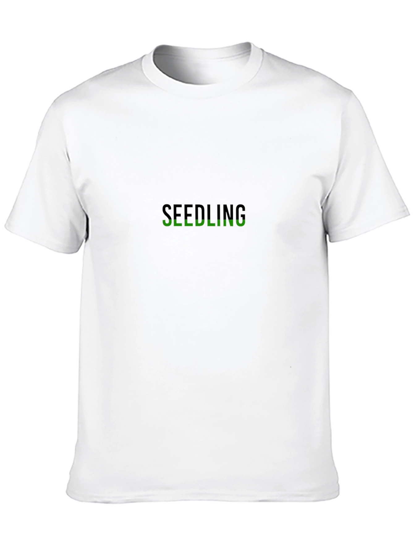 Seedling Black Graphic T-Shirt