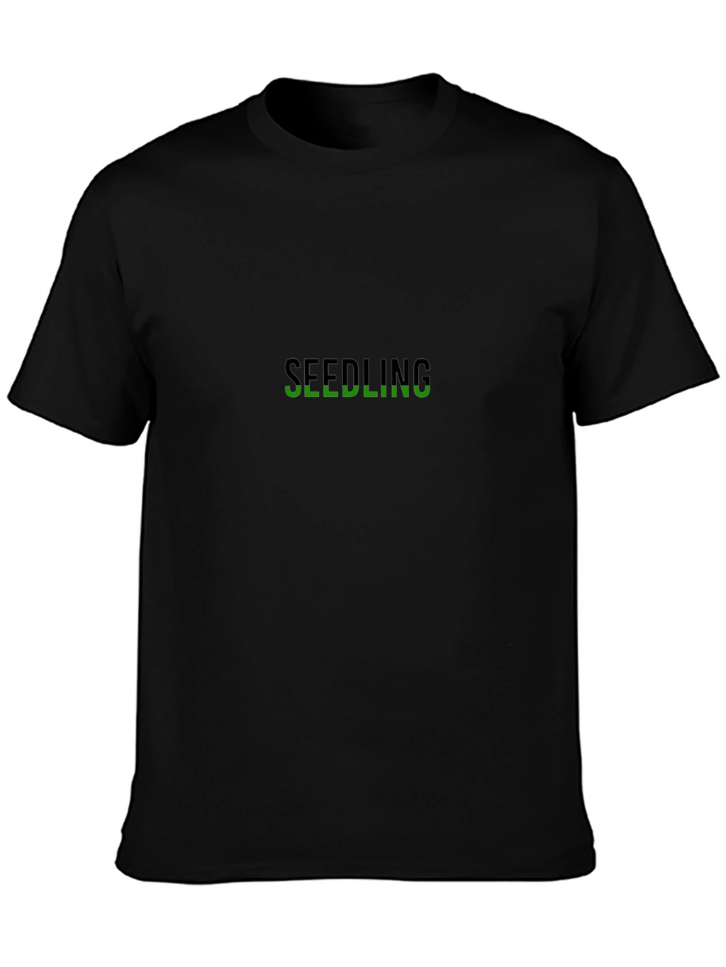 Seedling Black Graphic T-Shirt