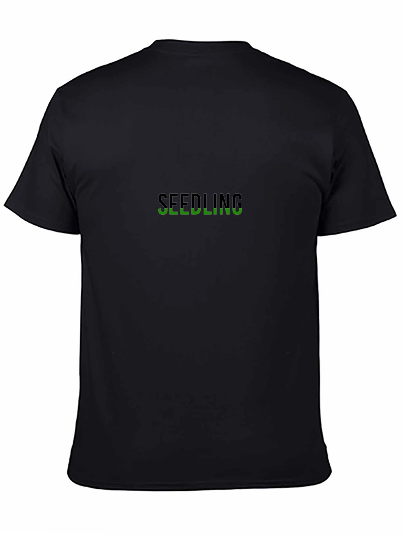 Seedling Black Graphic T-Shirt