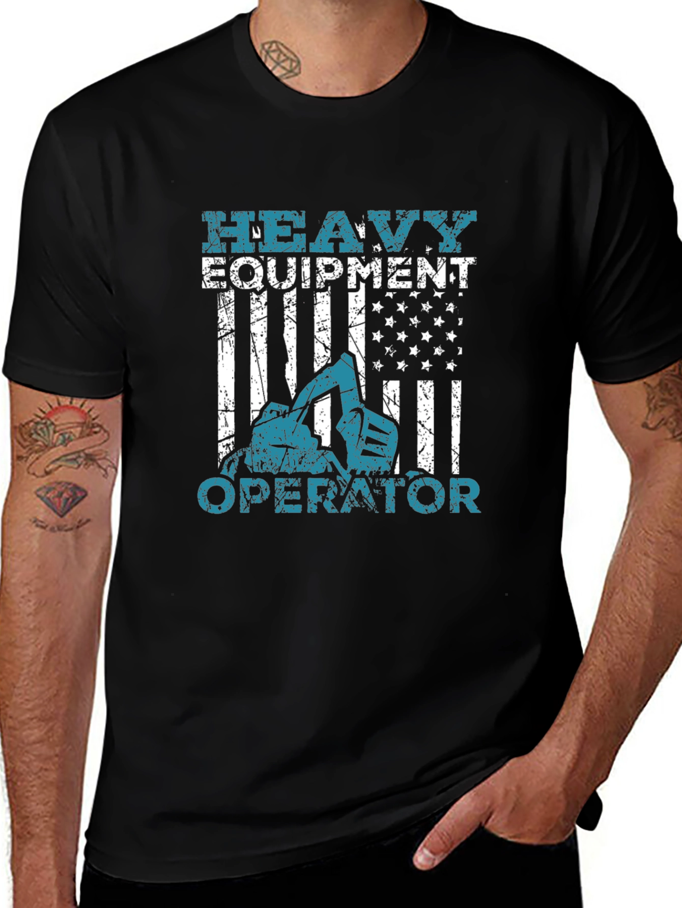 Heavy Equipment Operator Graphic Tee