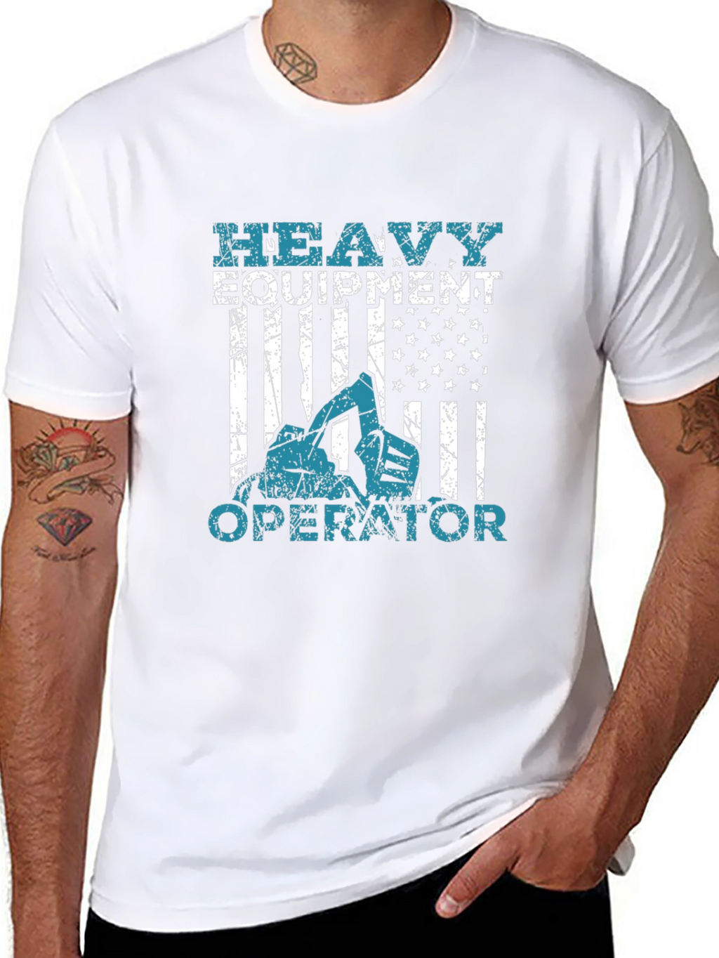 Heavy Equipment Operator Graphic Tee