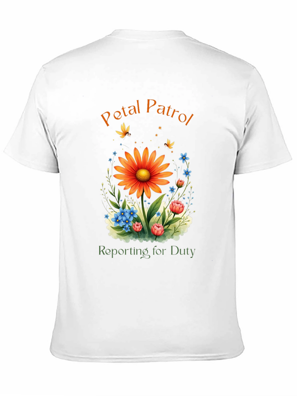 Petal Patrol T-Shirt - Floral Duty Tee