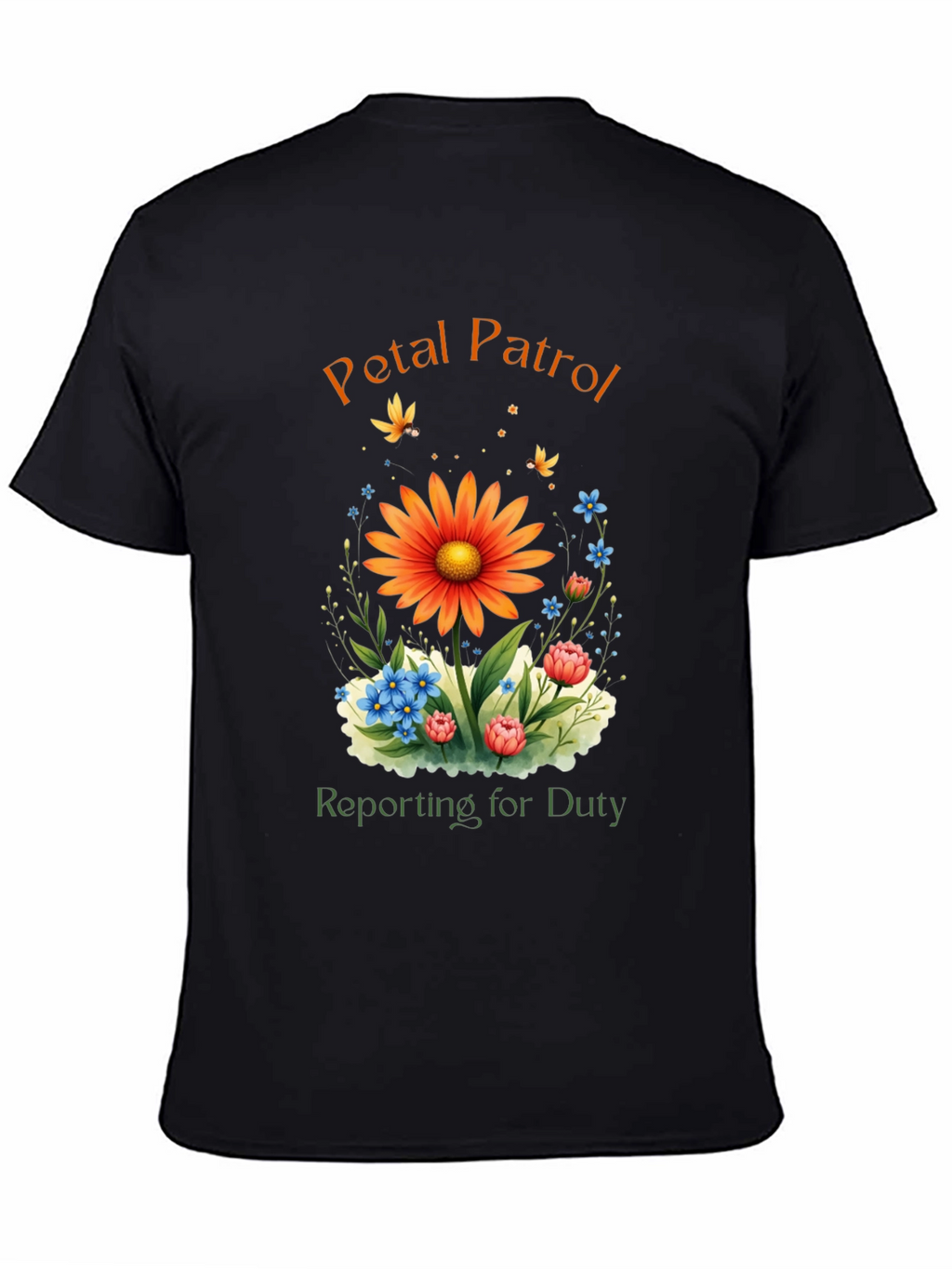 Petal Patrol T-Shirt - Floral Duty Tee