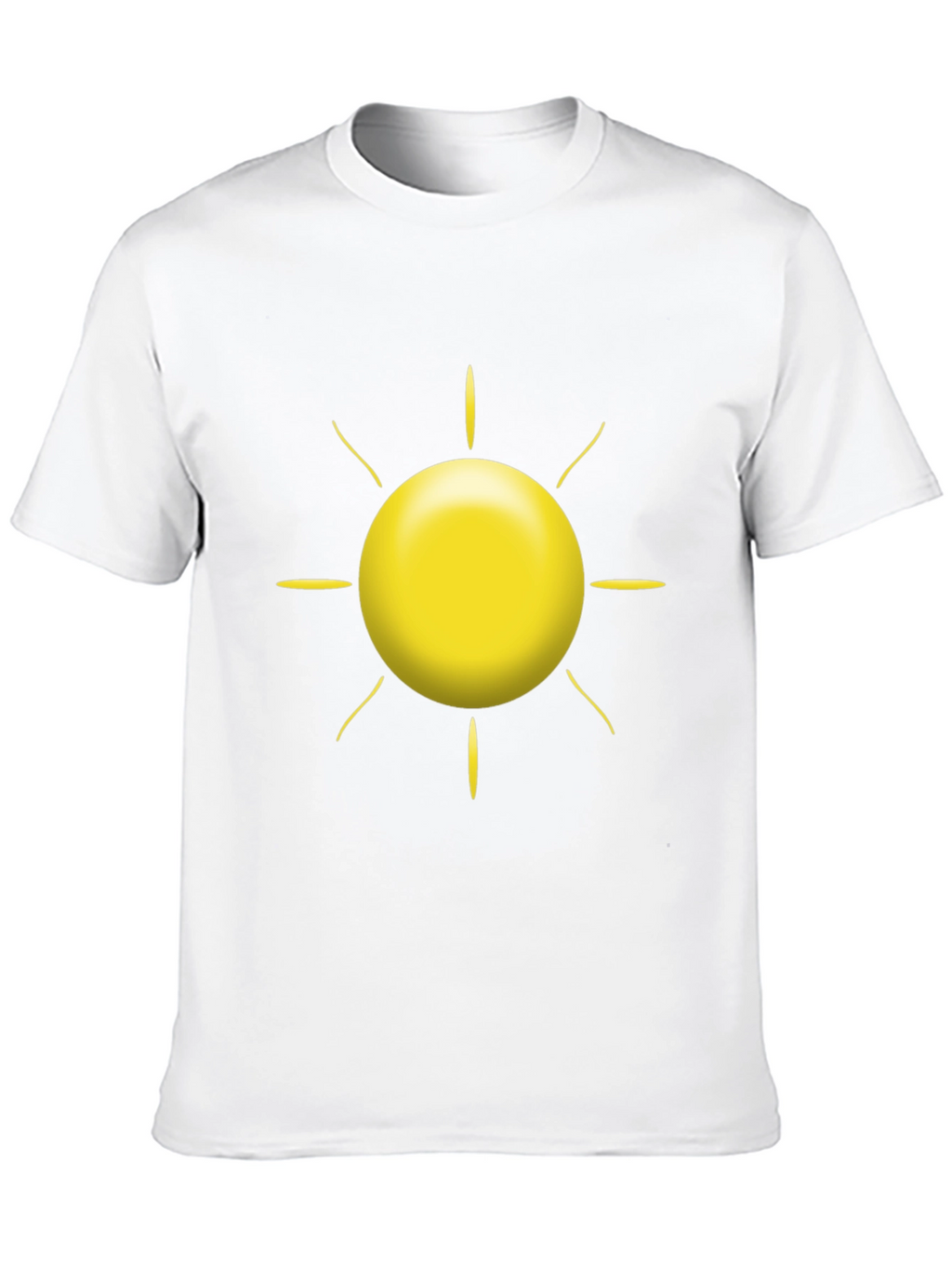 Sunshine Graphic Tee - Black Cotton Blend