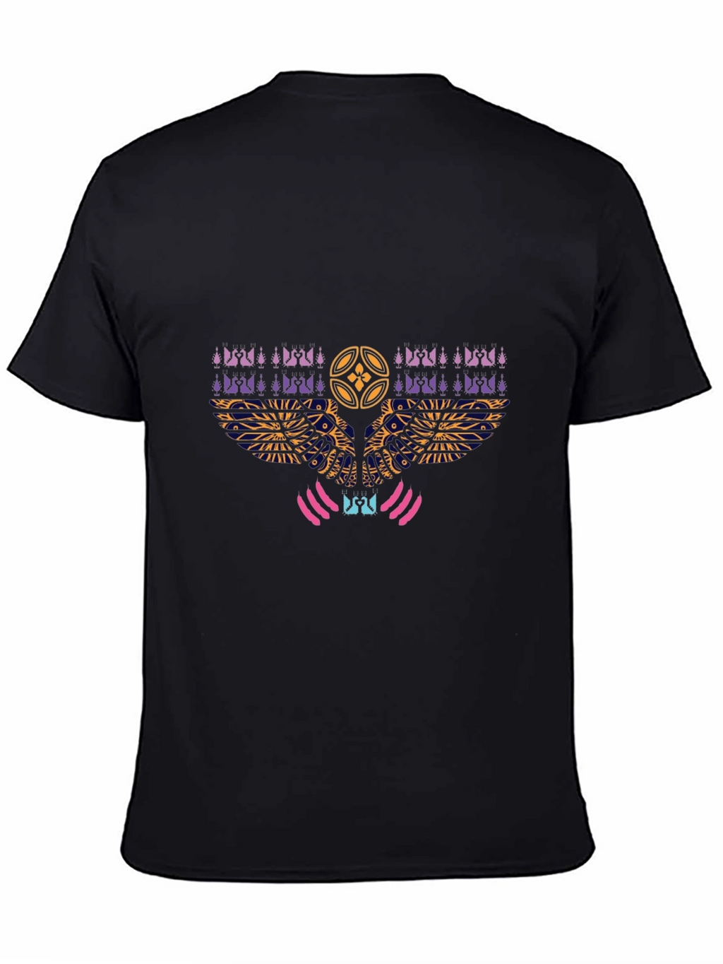 Graphic Print Crew Neck Tee