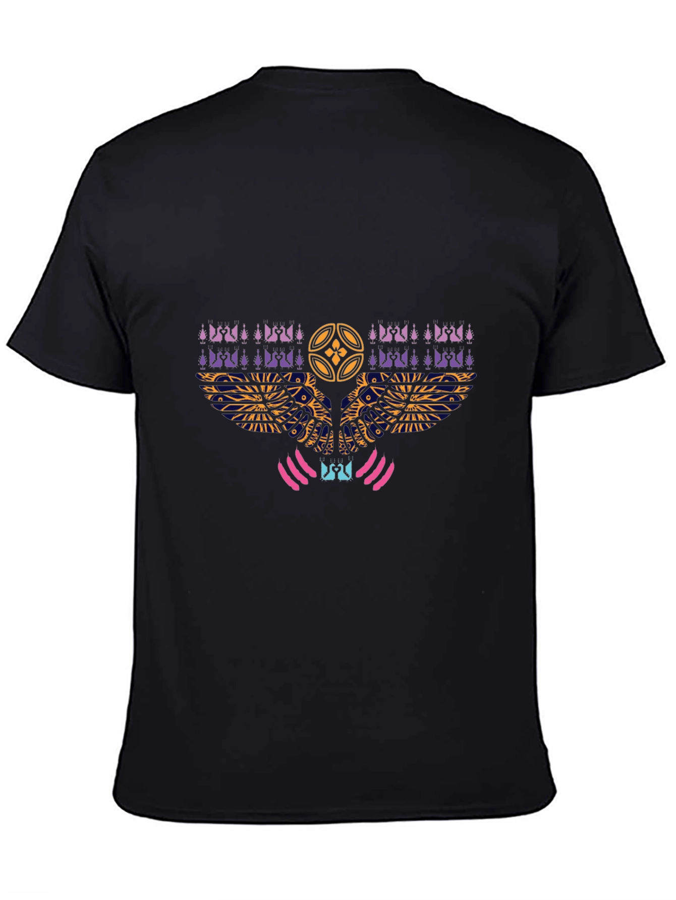 Graphic Print Crew Neck Tee