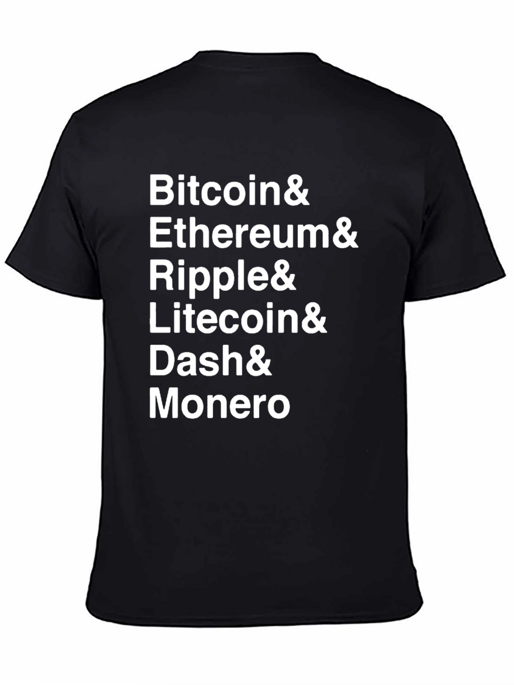 Bitcoin Ethereum & Crypto T-Shirt
