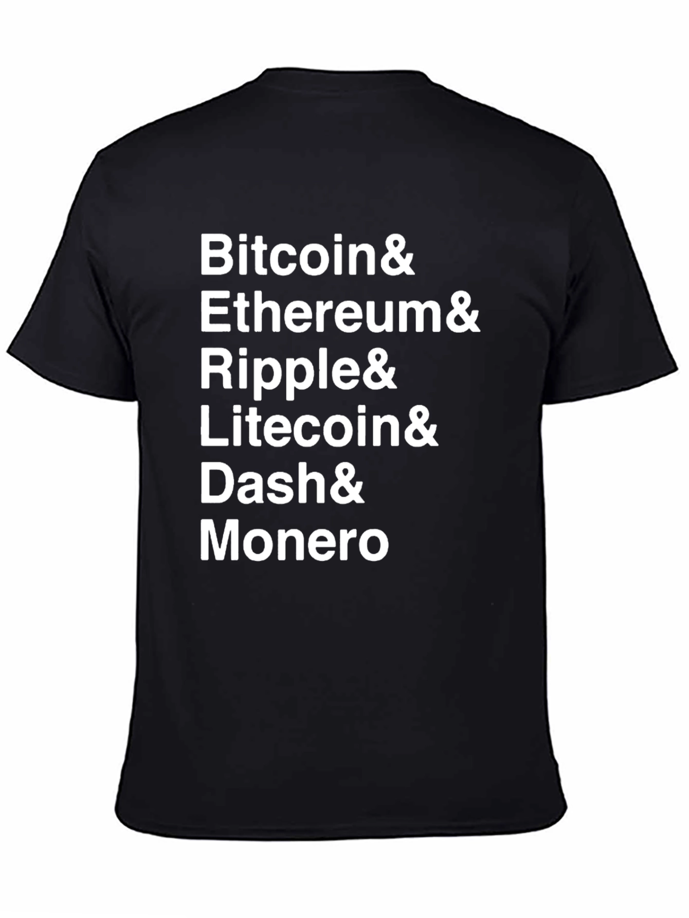 Bitcoin Ethereum & Crypto T-Shirt
