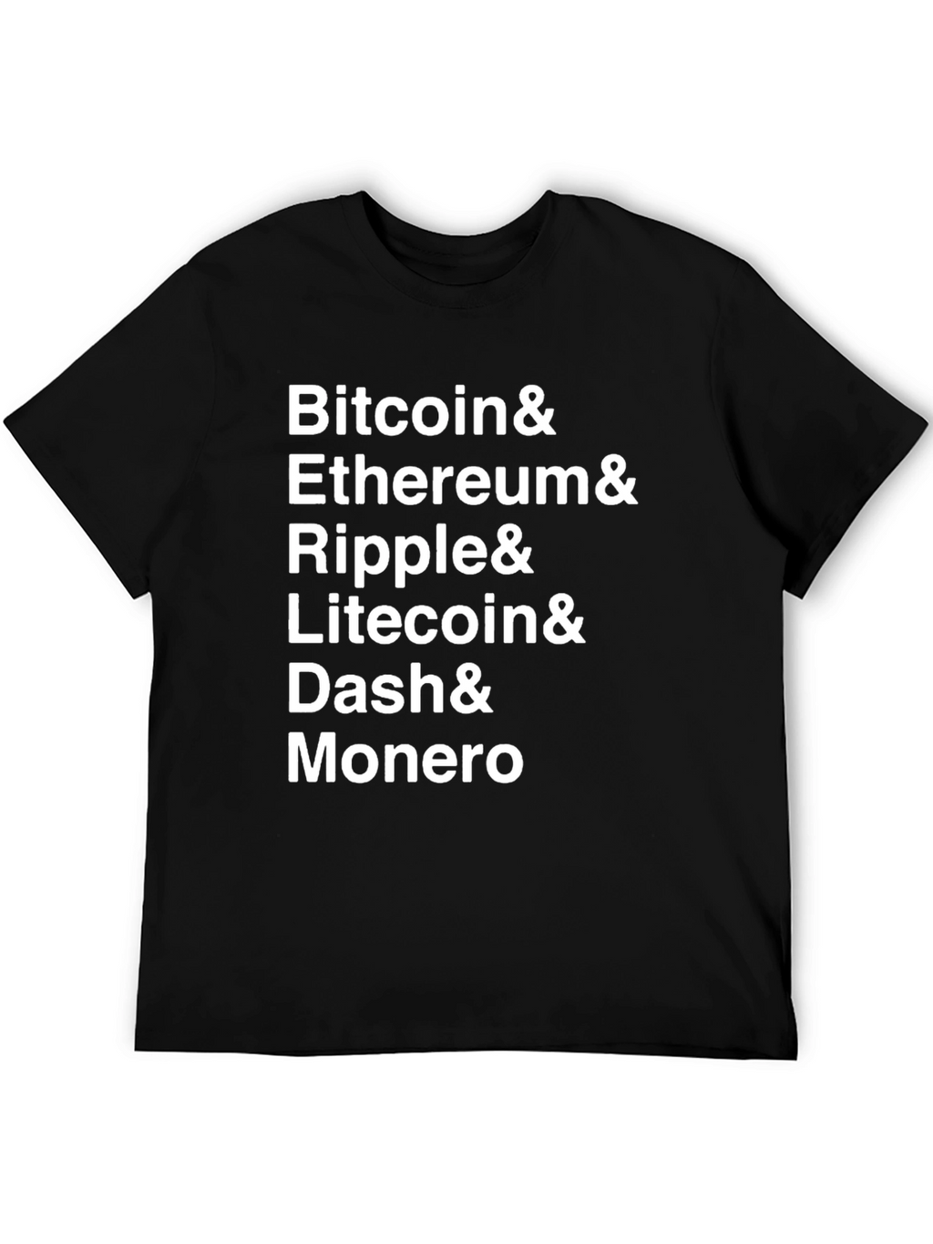 Bitcoin Ethereum & Crypto T-Shirt