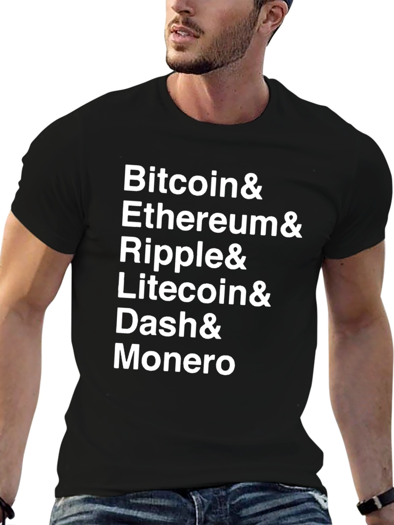 Bitcoin Ethereum & Crypto T-Shirt