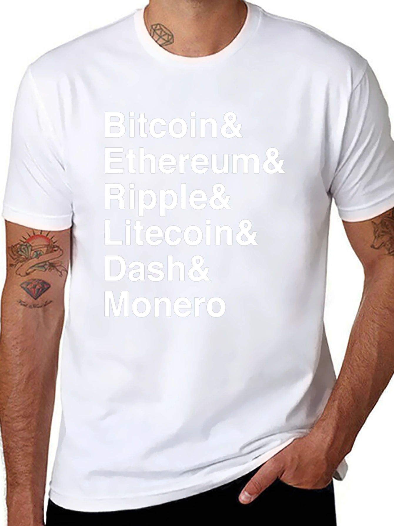 Bitcoin Ethereum & Crypto T-Shirt