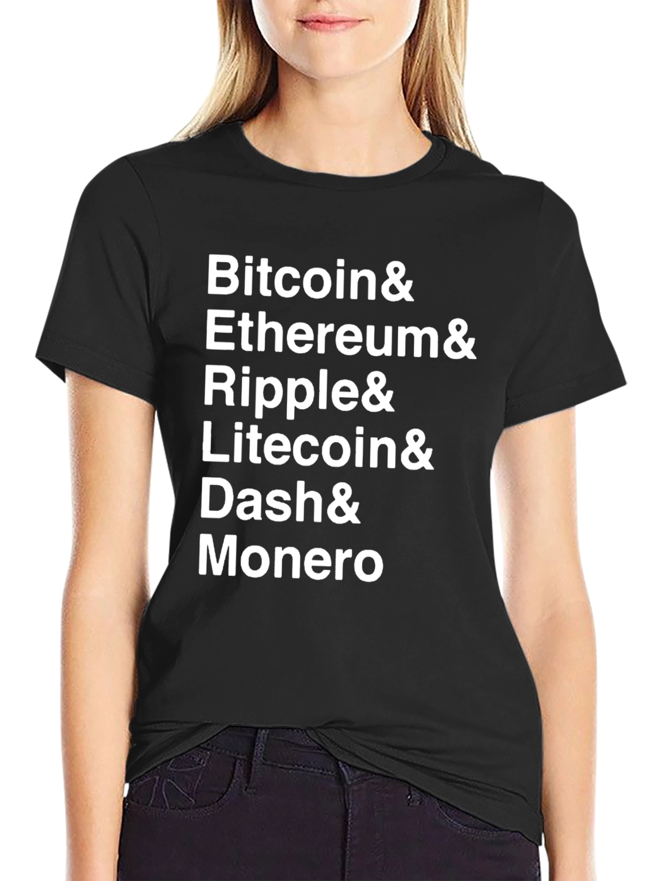 Bitcoin Ethereum & Crypto T-Shirt