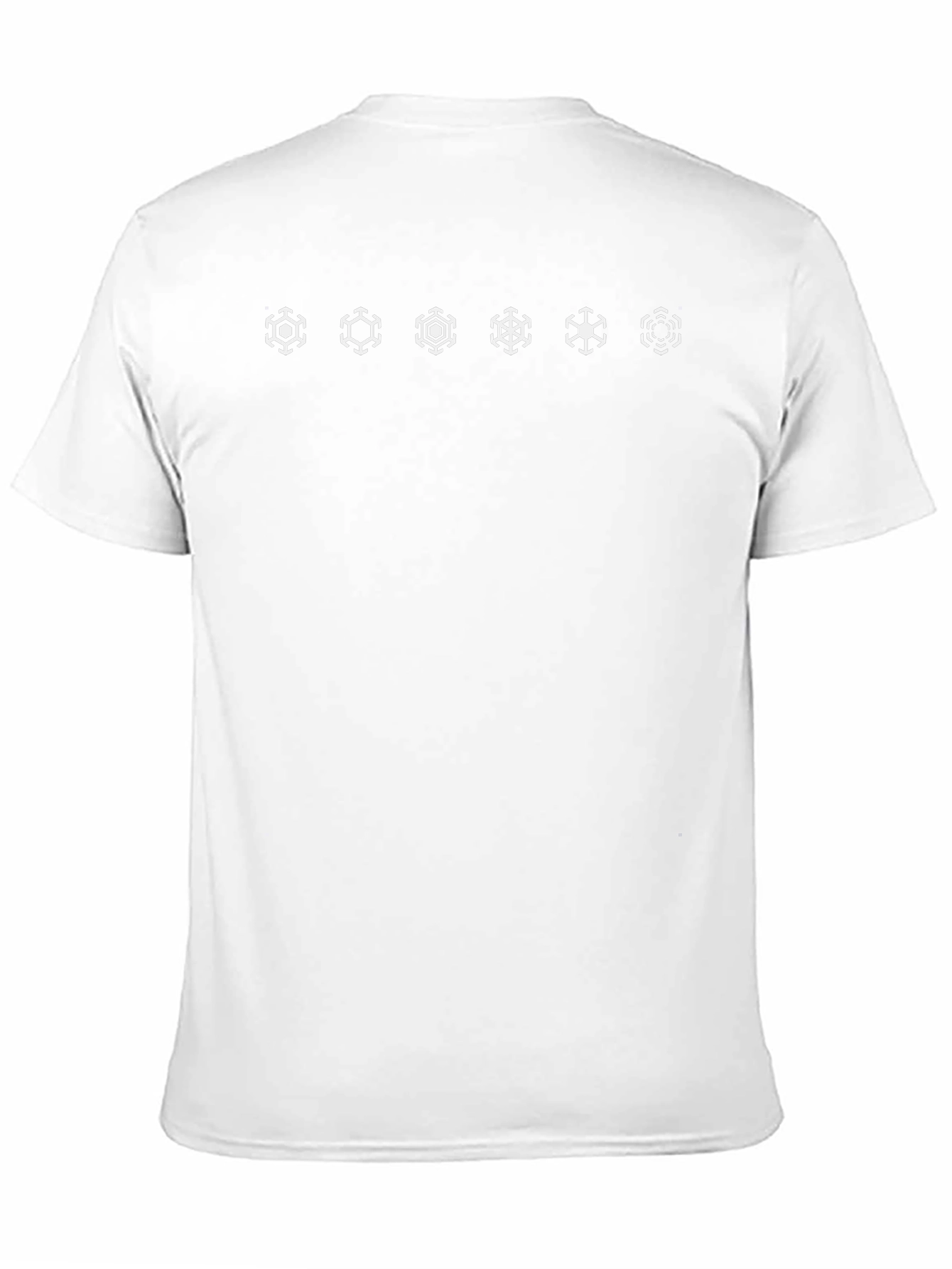 Geometric Snowflake Design T-Shirt