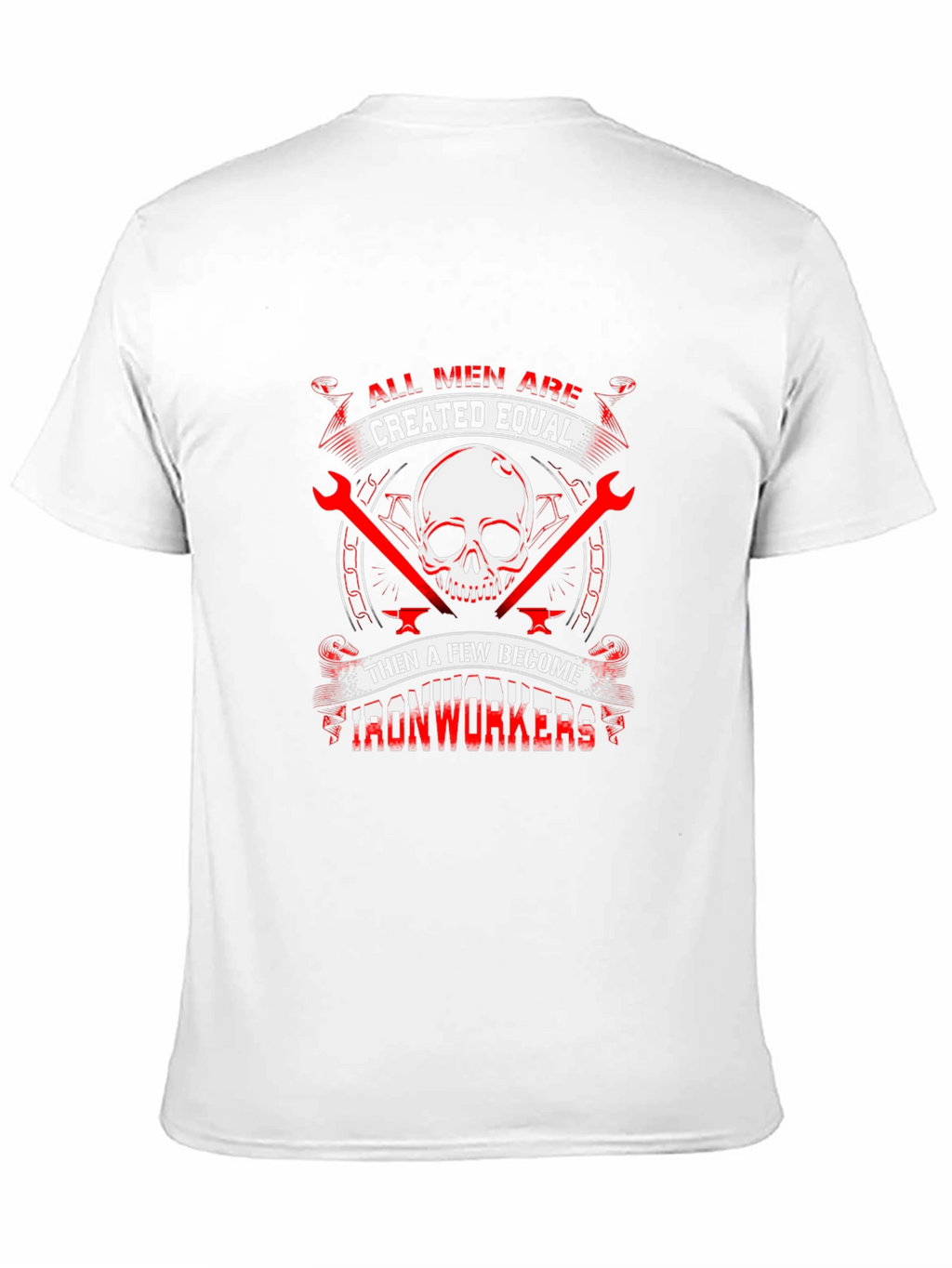 Ironworker Skull Graphic Tee - Black