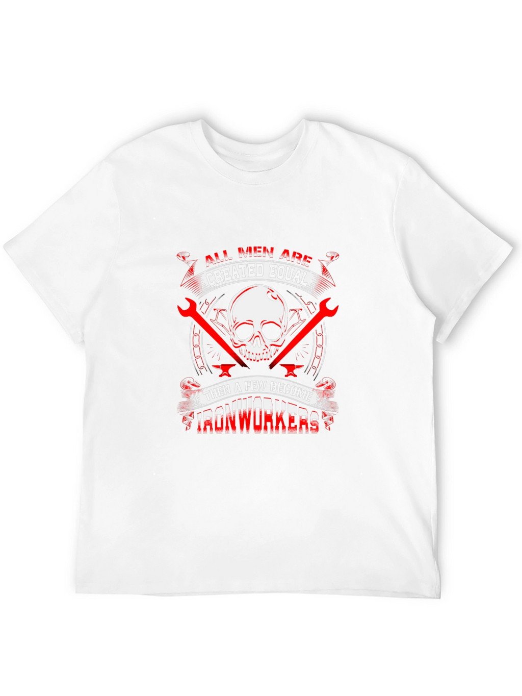 Ironworker Skull Graphic Tee - Black
