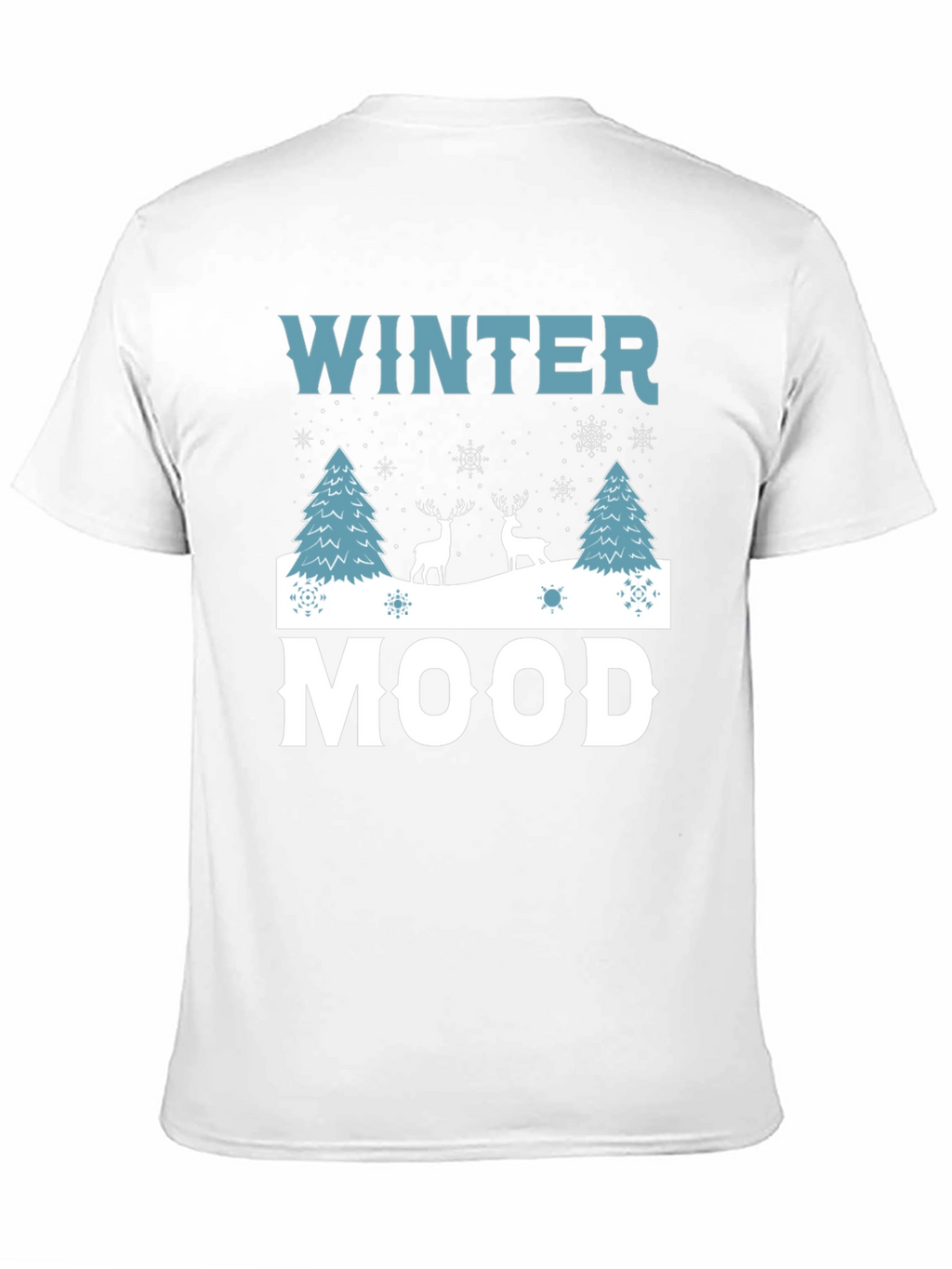 Winter Mood Graphic Tee - Holiday Shirt