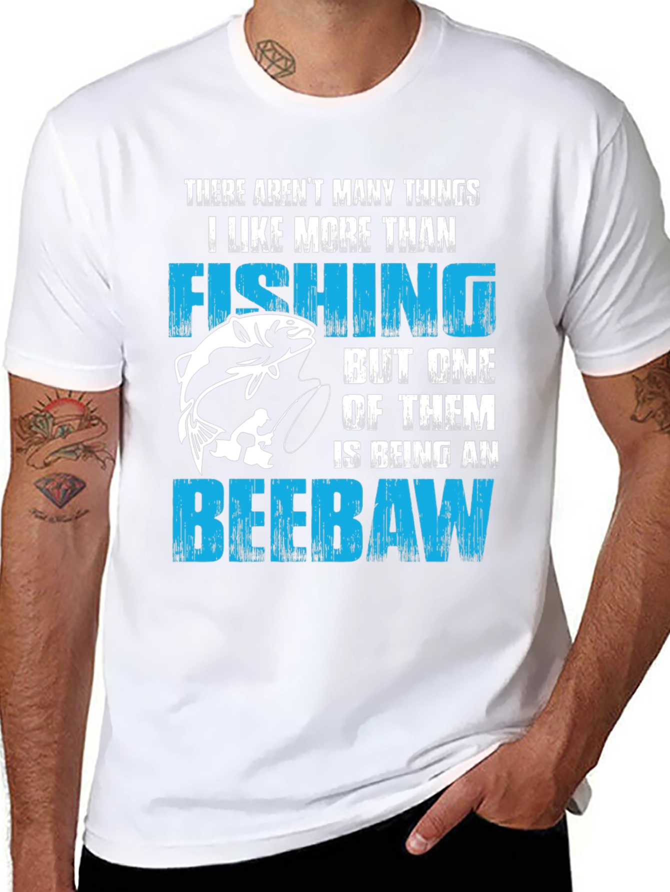 Fishing and Beebaw T-Shirt