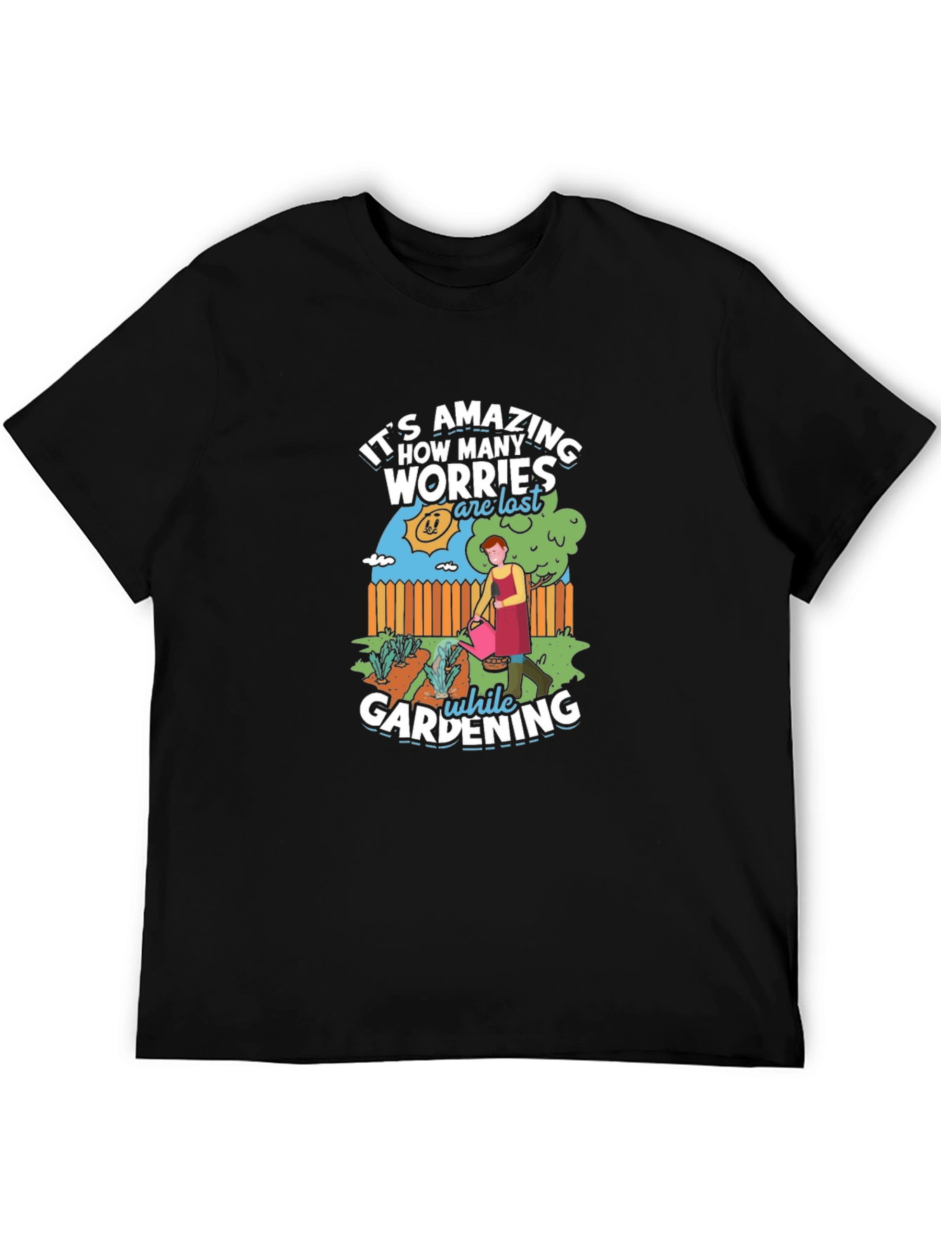 Gardening Worry-Free Graphic Tee
