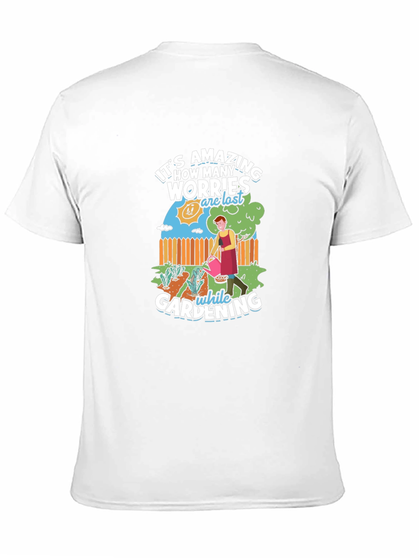 Gardening Worry-Free Graphic Tee